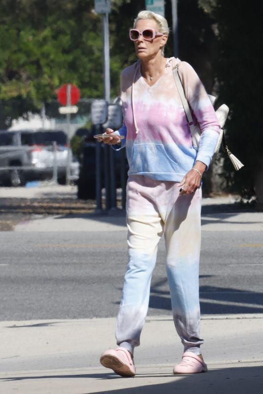 BRIGITTE NIELSEN Out and About in Los Angeles 10/27/2022