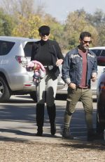 BRIGITTE NIELSEN Out at a Park in Los Angeles 11/09/2022