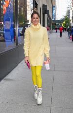 BROOKE BURKE at a Fruit Stand in New York 11/16/2022