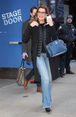 BROOKE SHIELDS Leaves Good Morning America Studio in New York 11/21/2022