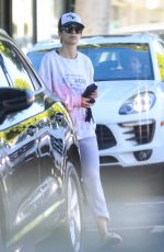 CAMILA MORRONE Leaves a Nail Salon in Los Angeles 11/02/2022