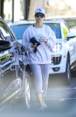 CAMILA MORRONE Leaves a Nail Salon in Los Angeles 11/02/2022