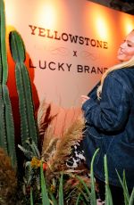 CAMILLE KOSTEK at Yellowstone x Lucky Brand Collection Launch Party in New York 11/08/2022