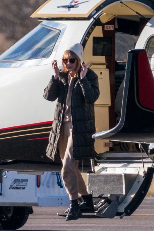 CARA DELEVINGNE Arrives in Aspen 11/13/2022