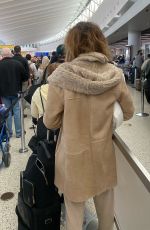 CARA DELEVINGNE at JFK Airport in New York 11/04/2022