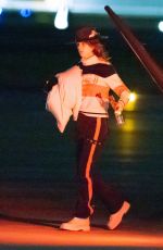 CARA DELEVINGNE at Private Airport in Van Nuys 11/15/2022