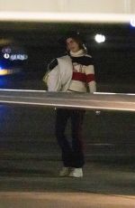 CARA DELEVINGNE at Private Airport in Van Nuys 11/15/2022