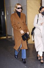 CAREY MULLIGAN Heading to Today Show in New York 11/14/2022