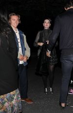 CARLY STEEL Arrives at Leonardo DiCaprio