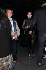 CARLY STEEL Arrives at Leonardo DiCaprio