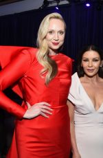 CATHERINE ZETA JONES and GWENDOLINE CHRISTIE at Wednesday Premiere Party in Los Angeles 11/16/2022