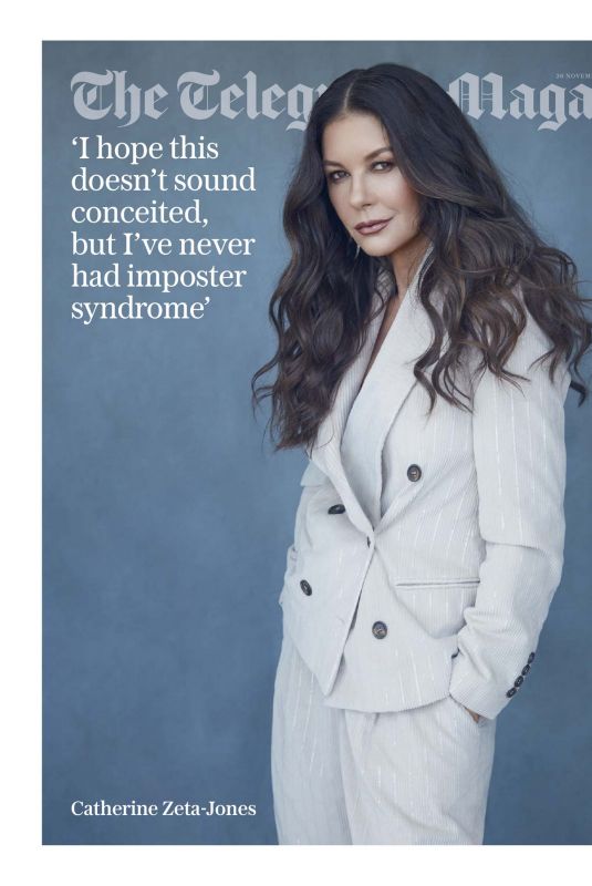 CATHERINE ZETA JONES in The Telegraph Magazine, November 2022