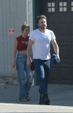 CAYLEE COWAN and Casey Affleck Out in Los Angeles 11/25/2022
