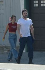 CAYLEE COWAN and Casey Affleck Out in Los Angeles 11/25/2022