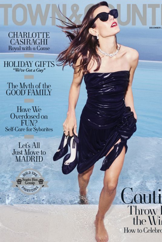 CHARLOTTE CASIRAGHI in Town & Country Magazine, December 2022/January 2023