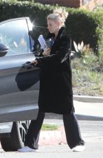 CHARLOTTE MCKINNEY Out for Coffee in Santa Monica 11/16/2022