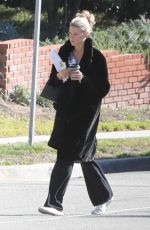 CHARLOTTE MCKINNEY Out for Coffee in Santa Monica 11/16/2022