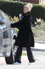 CHARLOTTE MCKINNEY Out for Coffee in Santa Monica 11/16/2022