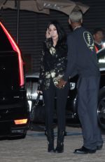 CHER and Alexander Edwards Out for Dinner with Friends at Nobu in Malibu 11/22/2022