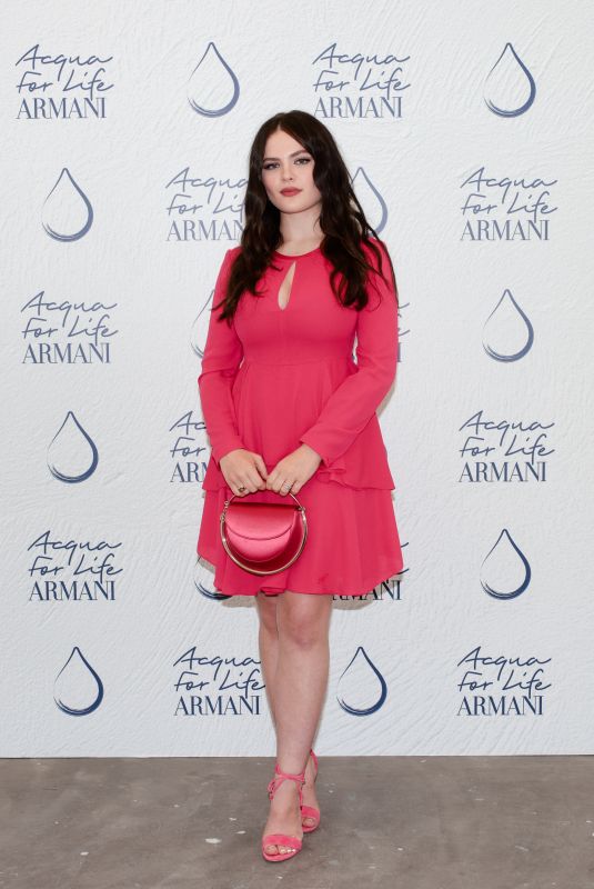 CHIARA AURELIA at Armani Beauty Supports Acqua for Life in Los Angeles 11/05/2022