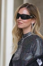 CHIARA FERRAGNI Out for Lunch at Lu Bar in Milan 11/21/2022