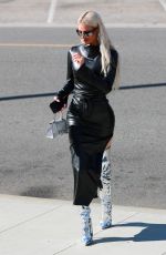 CHLOE, DEMI and FRANKIE SIMS Visiting UTA in Beverly Hills 11/11/2022