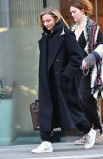 CHLOE MORETZ Leaves Her Hotel in Manchester 11/18/2022