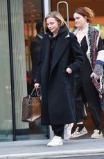 CHLOE MORETZ Leaves Her Hotel in Manchester 11/18/2022