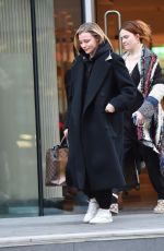 CHLOE MORETZ Leaves Her Hotel in Manchester 11/18/2022