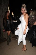 CHLOE SIMS Arrives at Her 41st Birthday Party at Warwick in Los Angeles 11/02/2022