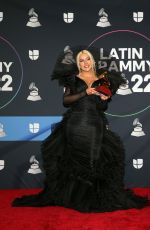 CHRISTINA AGUILERA at 3rd Annual Latin Grammy Awards in Las VVegas 11/17/2022