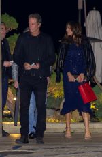 CINDY CRAWFORD and Rande Gerber at Nobu in Malibu 11/03/2022