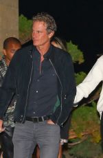 CINDY CRAWFORD and Rande Gerber Leaves Nobu in Malibu 11/10/2022