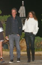 CINDY CRAWFORD and Rande Gerber Leaves Nobu in Malibu 11/10/2022