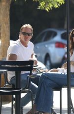 CINDY CRAWFORD and Rande Gerber Out for a Coffee Date in West Hollywood 11/06/2022