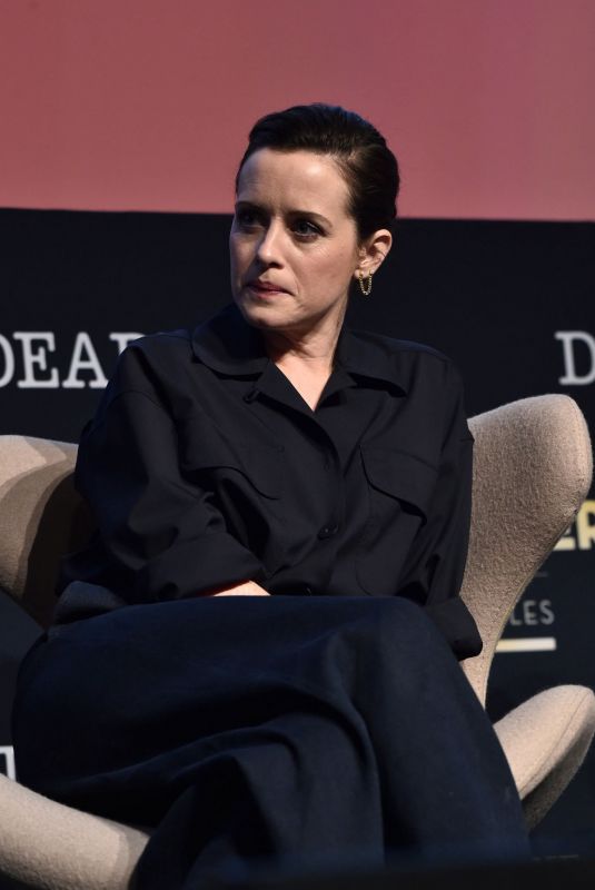 CLAIRE FOY at Women Talking Speaks at Contenders Film in Los Angeles 11/19/2022