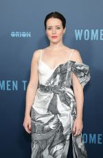 CLAIRE FOY at Wwomen Talking at Samuel Goldwyn Theater 11/17/2022