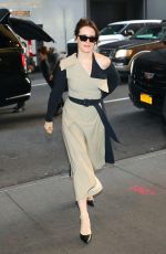 CLAIRE FOY Out and About in New York 11/29/2022