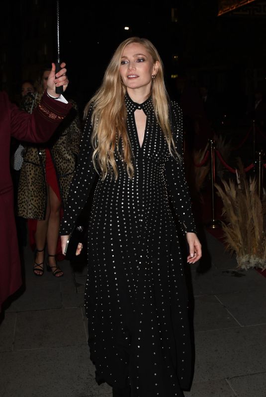 CLARA PAGET at Bacchanalia Grand Opening Party in London 11/17/2022