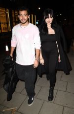 DAISY LOWE Leaves Bacchanalia Grand Opening Party in London 11/17/2022