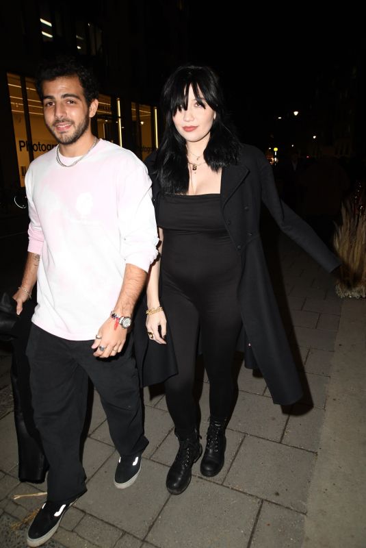 DAISY LOWE Leaves Bacchanalia Grand Opening Party in London 11/17/2022