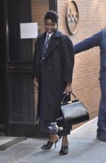 DANAI GURIRA Arrives at The View in New York 11/17/2022