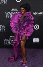 DANAI GURIRA at Black Panther: Wakanda Forever Premiere in Los Angeles 10/26/2022
