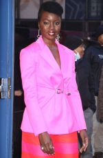 DANI GURIRA Arrives at Good Morning America in New York 10/31/2022