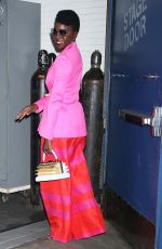 DANI GURIRA Arrives at Good Morning America in New York 10/31/2022