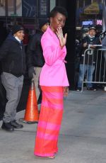 DANI GURIRA Arrives at Good Morning America in New York 10/31/2022