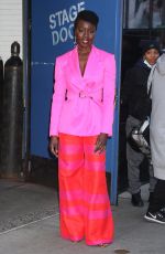 DANI GURIRA Arrives at Good Morning America in New York 10/31/2022