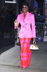 DANI GURIRA Arrives at Good Morning America in New York 10/31/2022