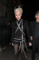 DAPHNE GUINNESS Leaves Annabel