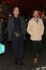 DAVINA MCCALL on a Date Night in London 11/17/2022